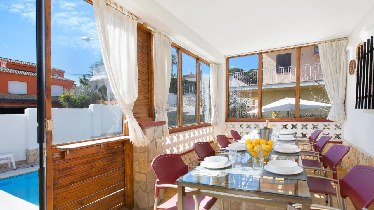 Villa Tensi Blanes Buitenkant foto